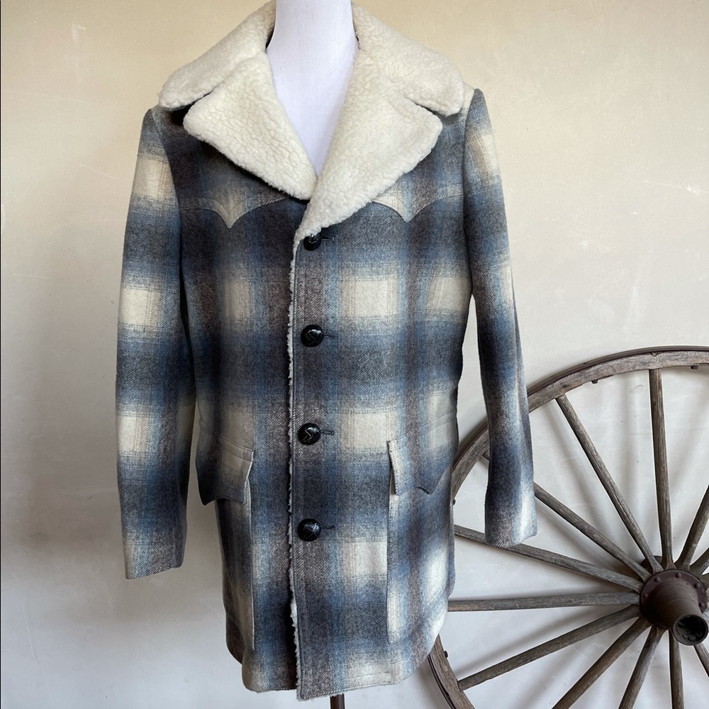 Pendleton High Grade Western Ware Plaid Virgin Wo… - image 1